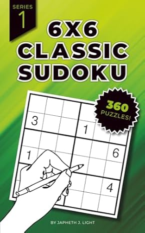 Cover of 6x6 Classic Sudoku Variants