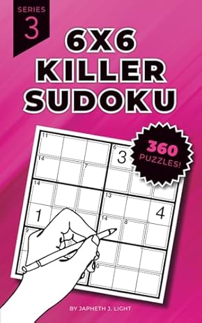 Cover of 6x6 Killer Sudoku Variants