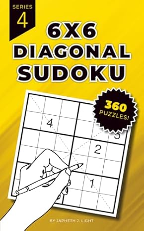 Cover of 6x6 Diagonal Sudoku Variants